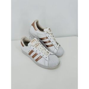 adidas Superstar White Rose Metallic Size 7‎